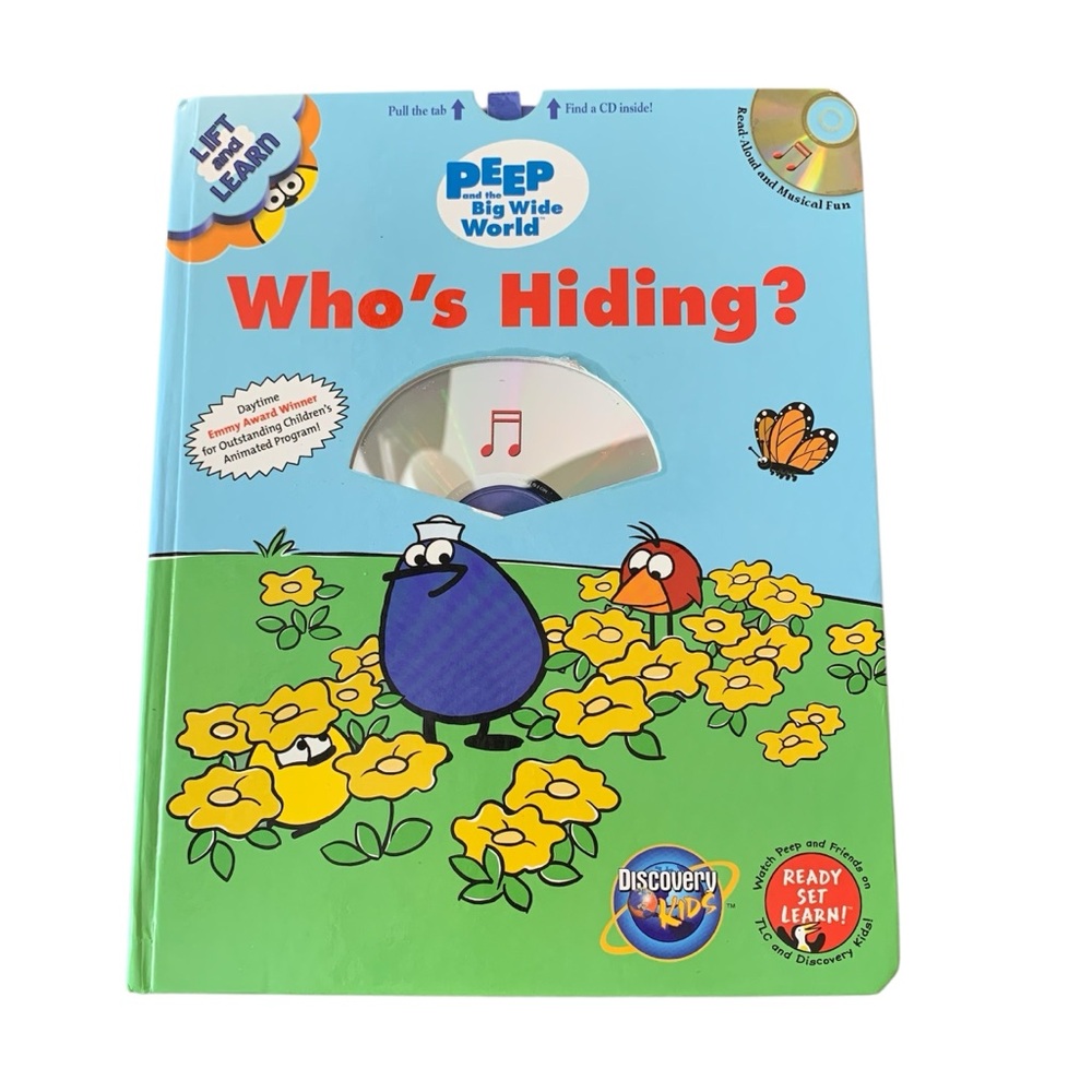 PEEP and the Big Wide World - Who’s Hiding Interactive Board Book with CD